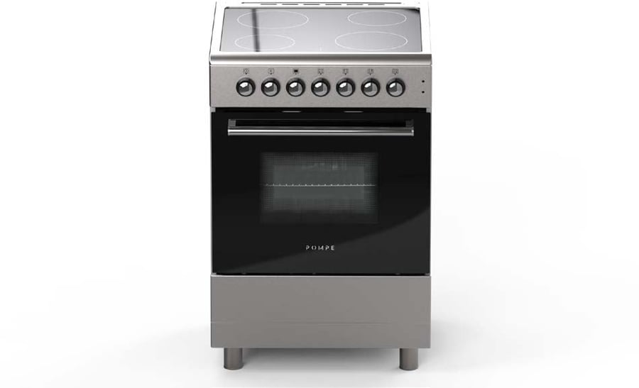 فرن كهرباء 60 سم 4 عیون زجاج سیرامیك أسود بومبي  _  PF60VC