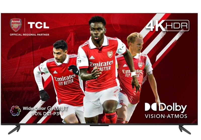 TCL – شاشة تلفزيون 50 بوصة – ليد بدقة ألترا اتش دي –موديل 50P735