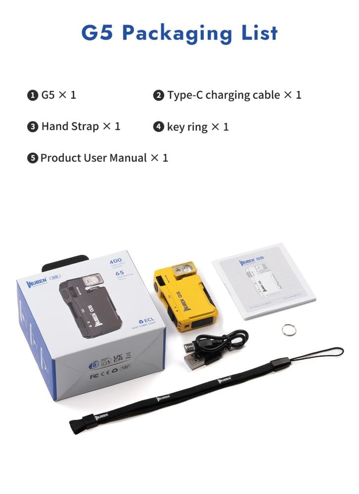 كشاف ووبن G5 400 Lumens