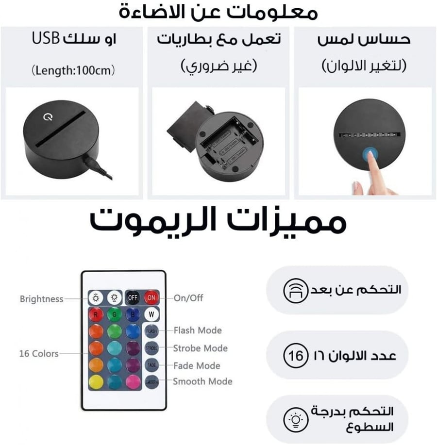 لوح الاغنية المضيء