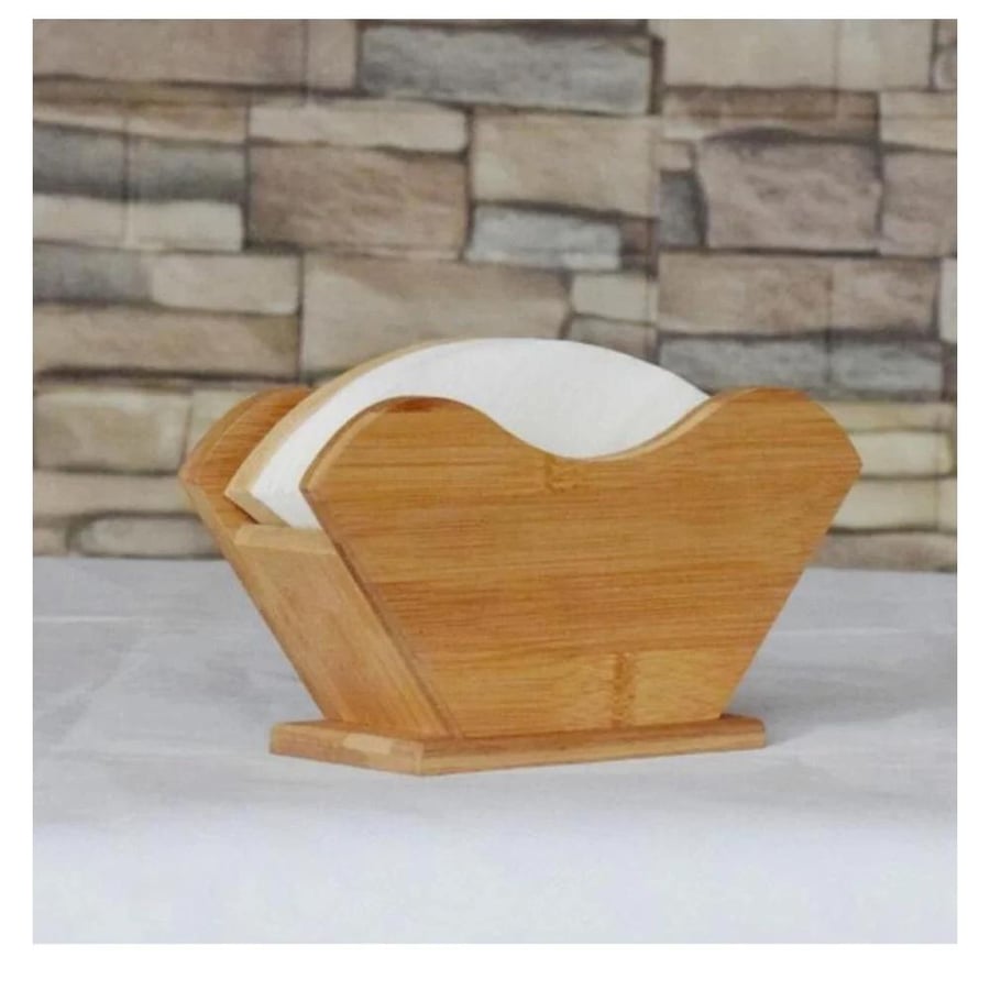 Filter holder for our coffee wooden | filter paper
