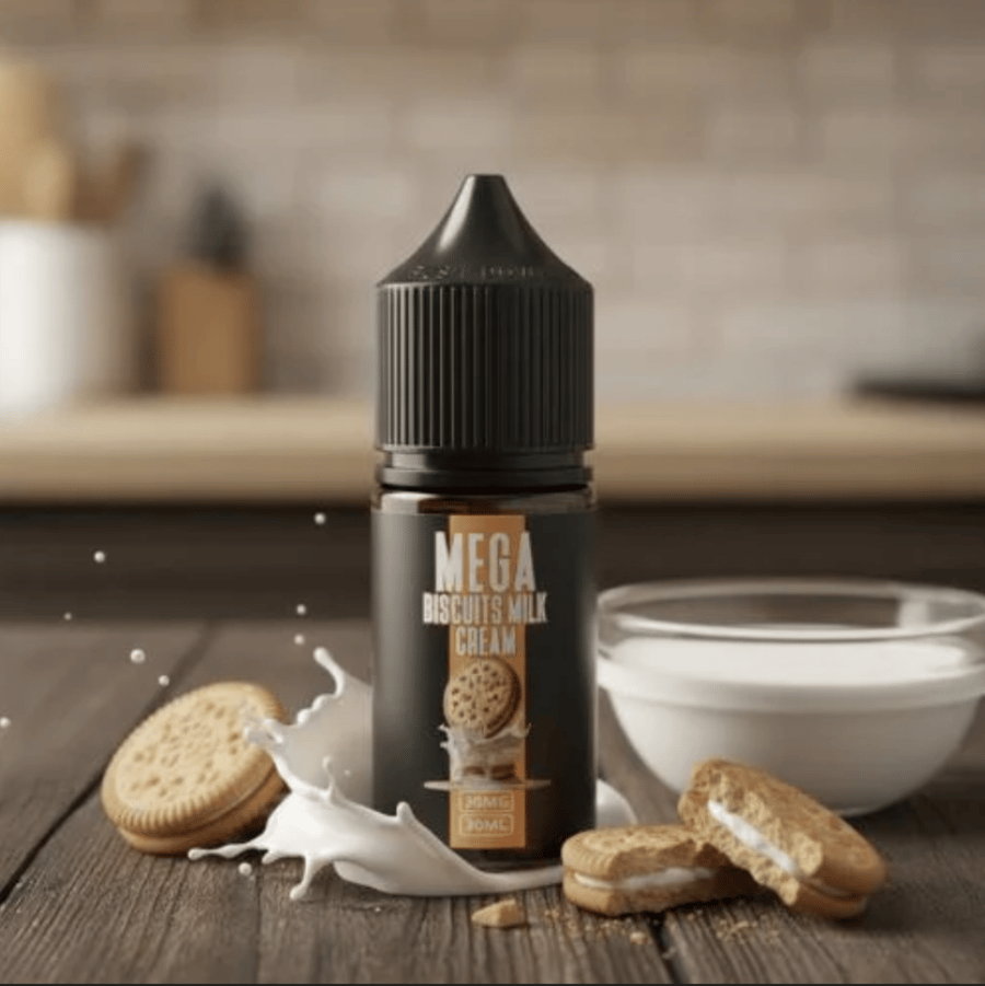 ميقا بسكويت ميلك كريم سولت Mega biscuit Milk Cream