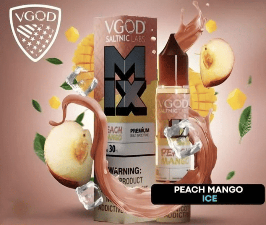 VGOD MIX نكهة خوخ مانجو ايس سولت نيكوتين من فيقود مكس