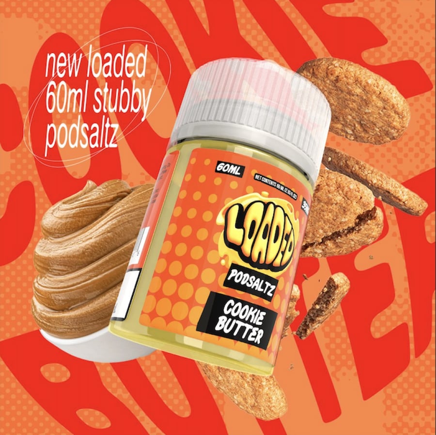 نكهة لوديد سولت زبدة الفول السوداني مع الكوكيز Loaded Salt cookie butter