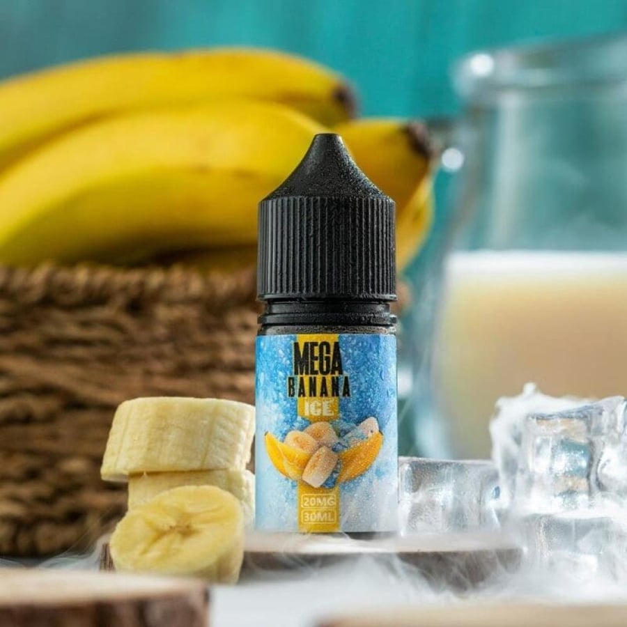 نكهة ميقا سولت موز ايس MEGA SALT BANANA ICE