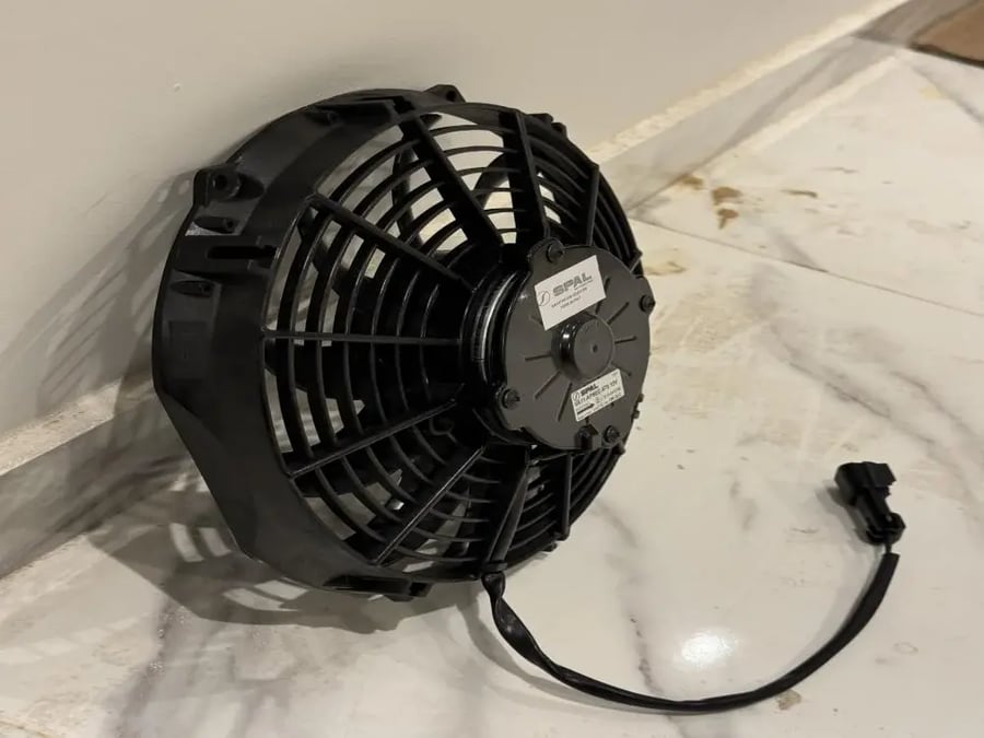 مروحة سبال 10 انش دينمو وسط دفع SPAL FAN MID 10in PUSH- VA11-AP50/C-57S