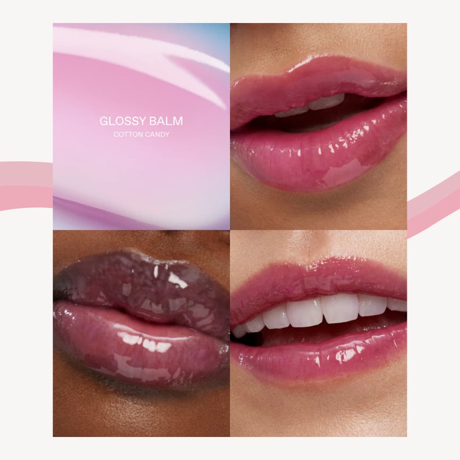 glossy balm - coton candy