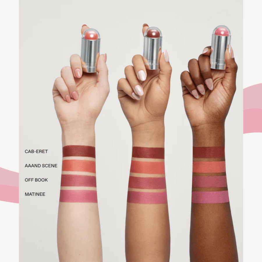 blush & lip stick - off book