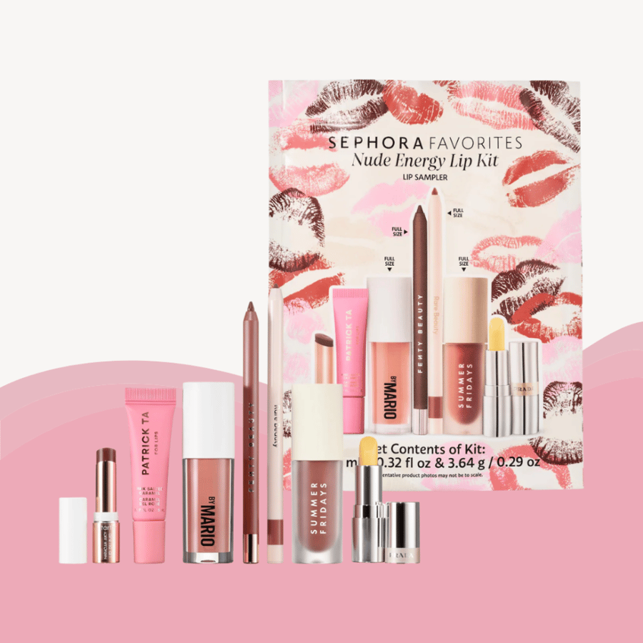 Nude Energy Lip Kit Makeup Set