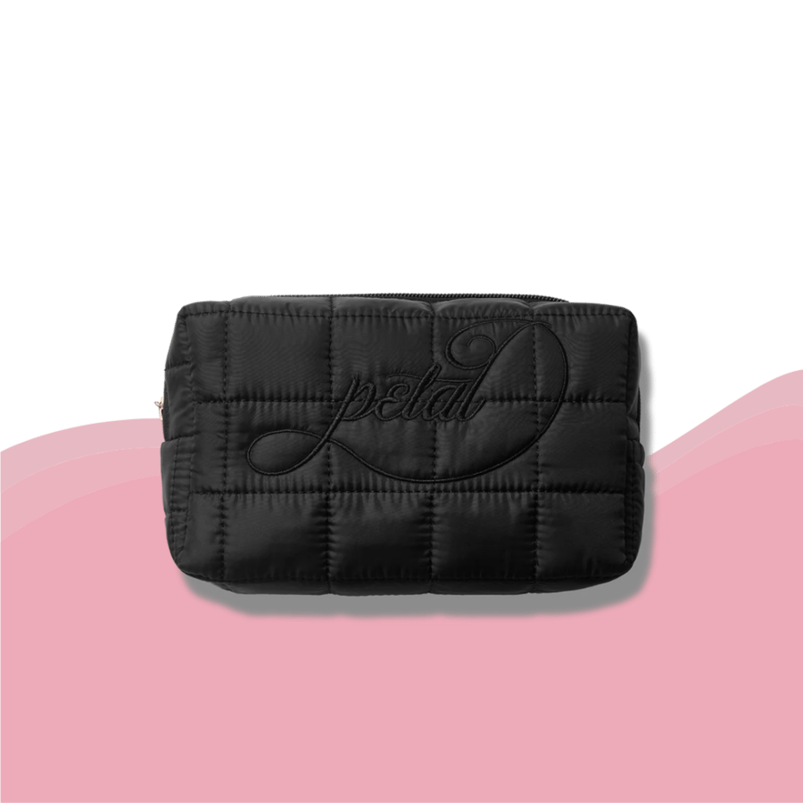 petal makeup bag