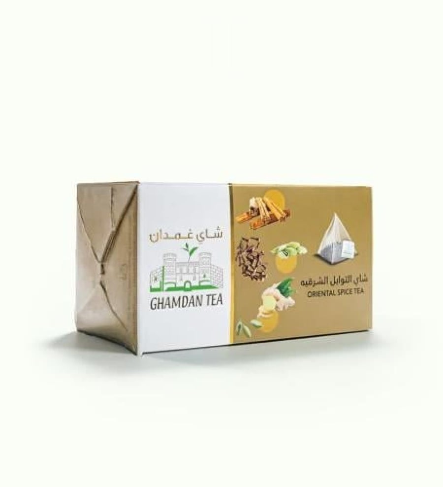 شاي غمدان - شاي التوابل الشرقيه 20 كيس مغلف هرمي