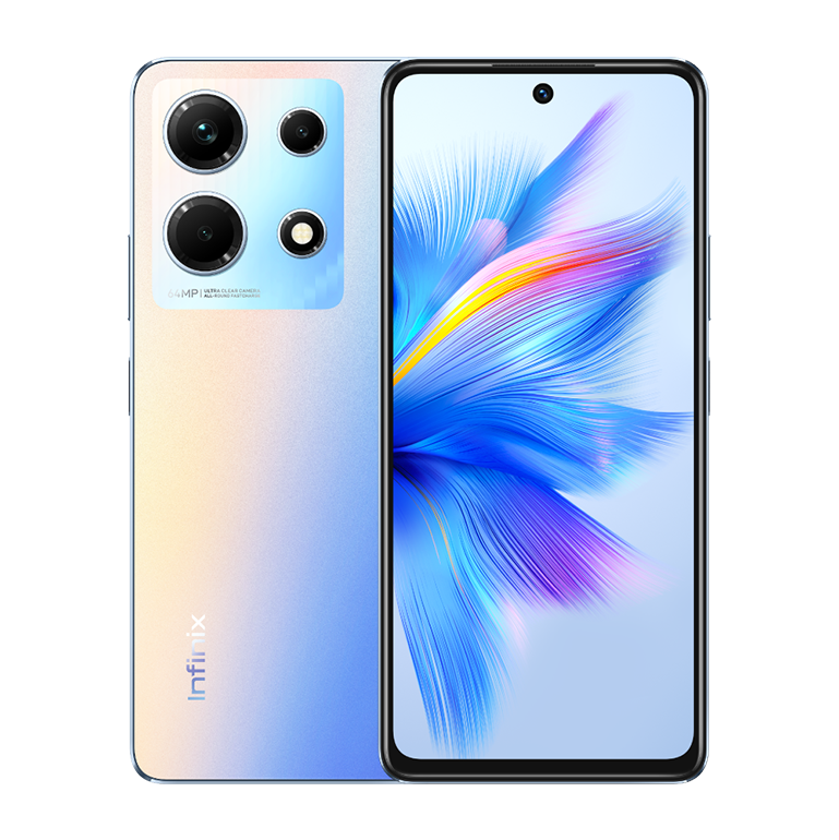 جوال انفنكس نوت 30 256/16GB ثنائي الشريحة بذاكرة رام سعة 8+8 جيجابايت يدعم تقنية 4G LTE بلون أزرق