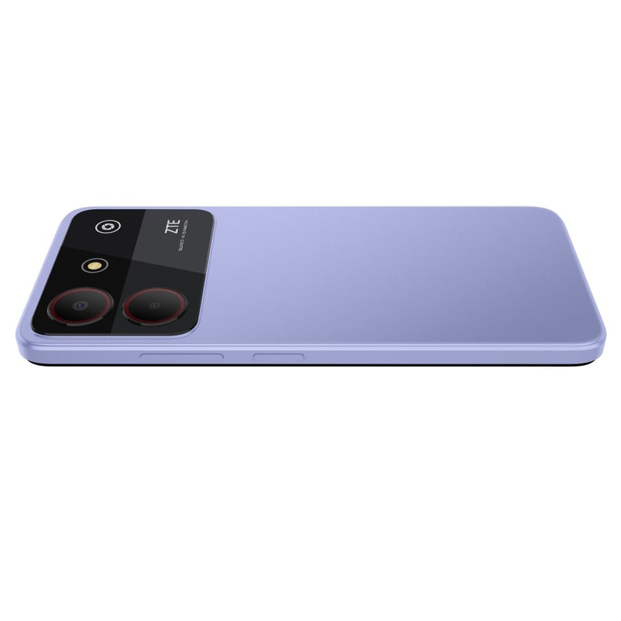 جوال ZTE Blade A54 ذاكرة 128/8 جيجا - ذاكرة رام موسعه (4+4) ثنائي الشريحة ,قياس الشاشة 6.56 إنش, بصمة الإصبع الجانبية , وبصمة وجه, اللون البنفسجي