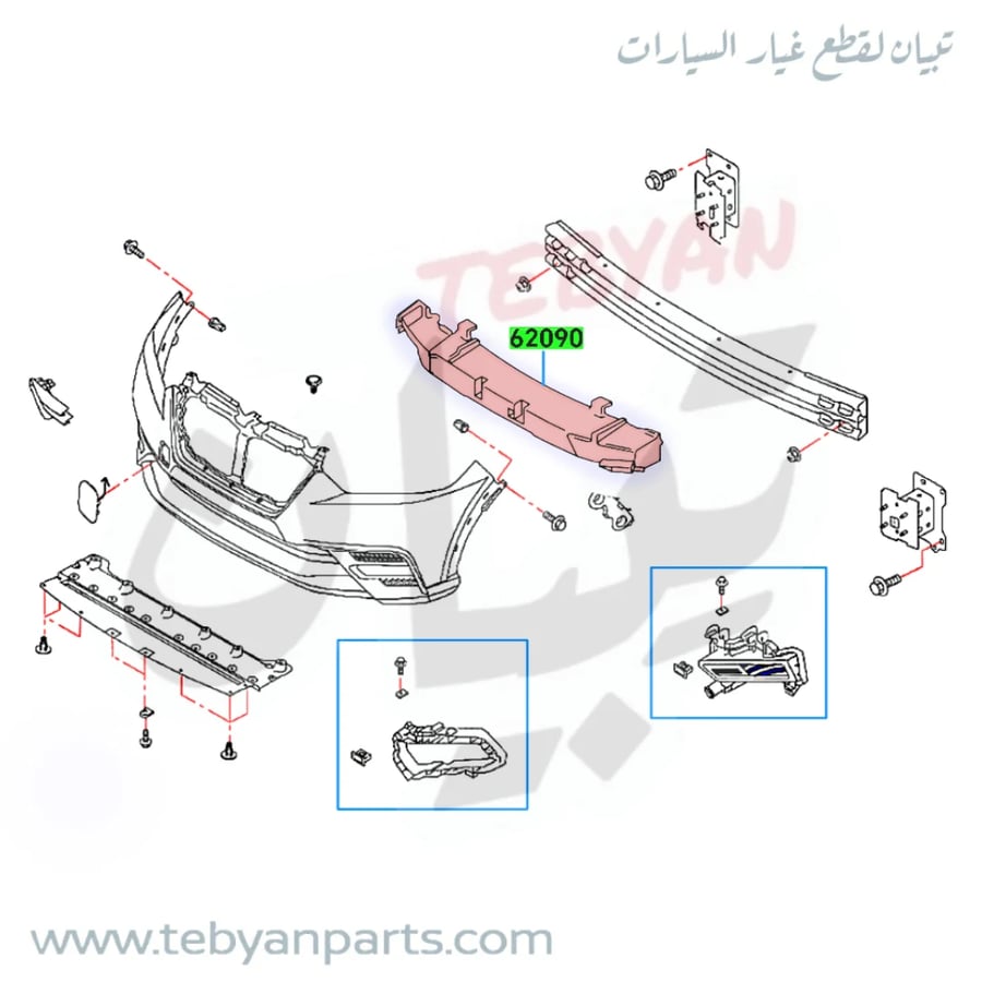 فلين صدام أمامي كيكس