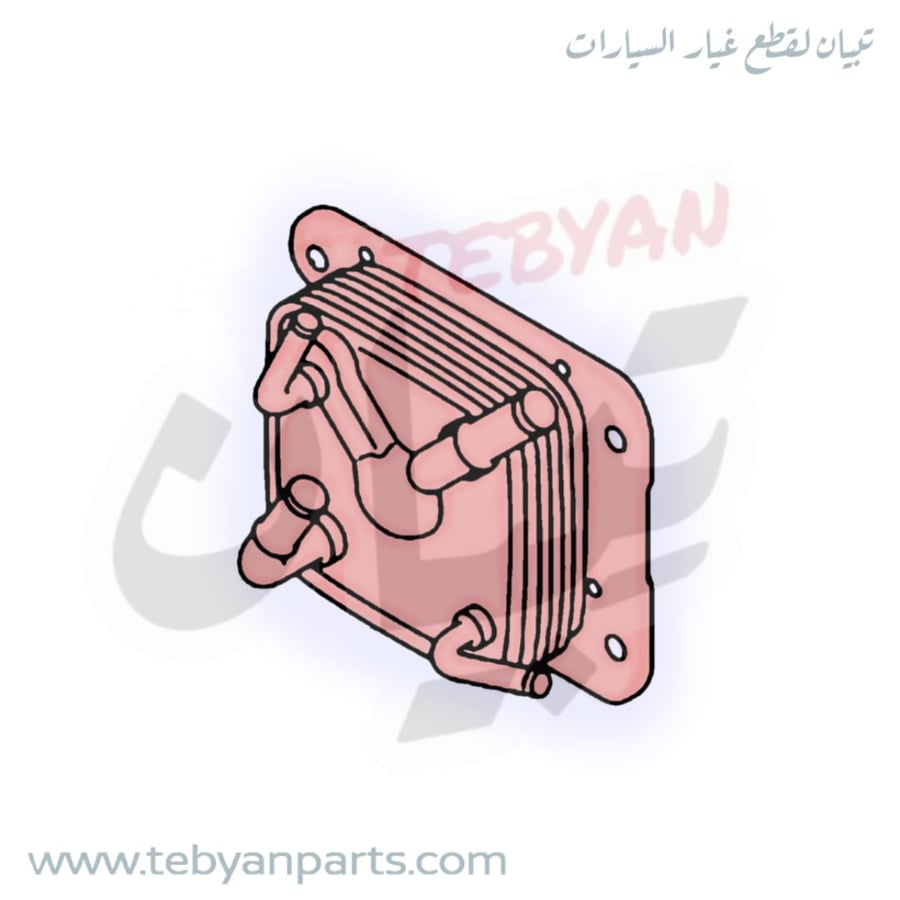 مبرد زيت قير بجنب القير التيماء صيني