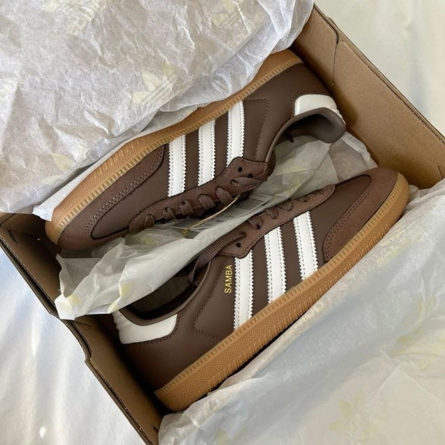 Brown adidas samba OG Sneakers