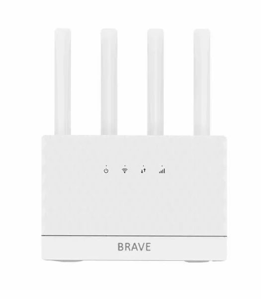 روتر بريف   4 جي ابيض  Brave S90 4G Router - White