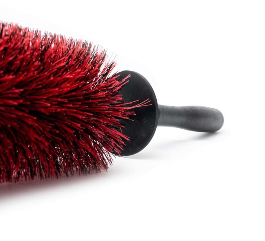 Tire interior cleaning brush