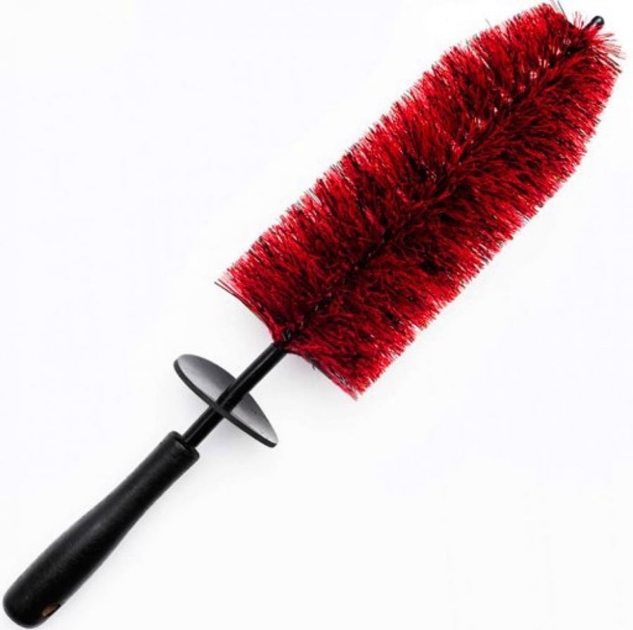 Tire interior cleaning brush
