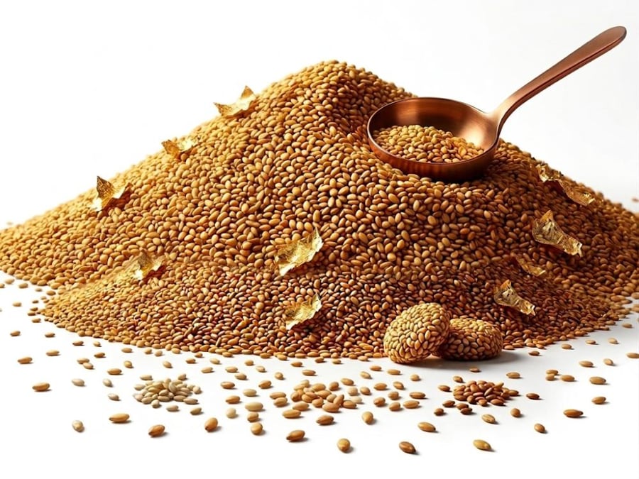 سمسم محمص طازج