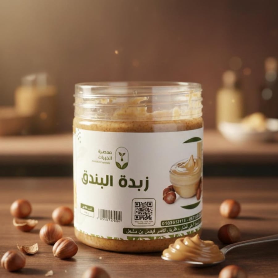 زبدة البندق الصحية