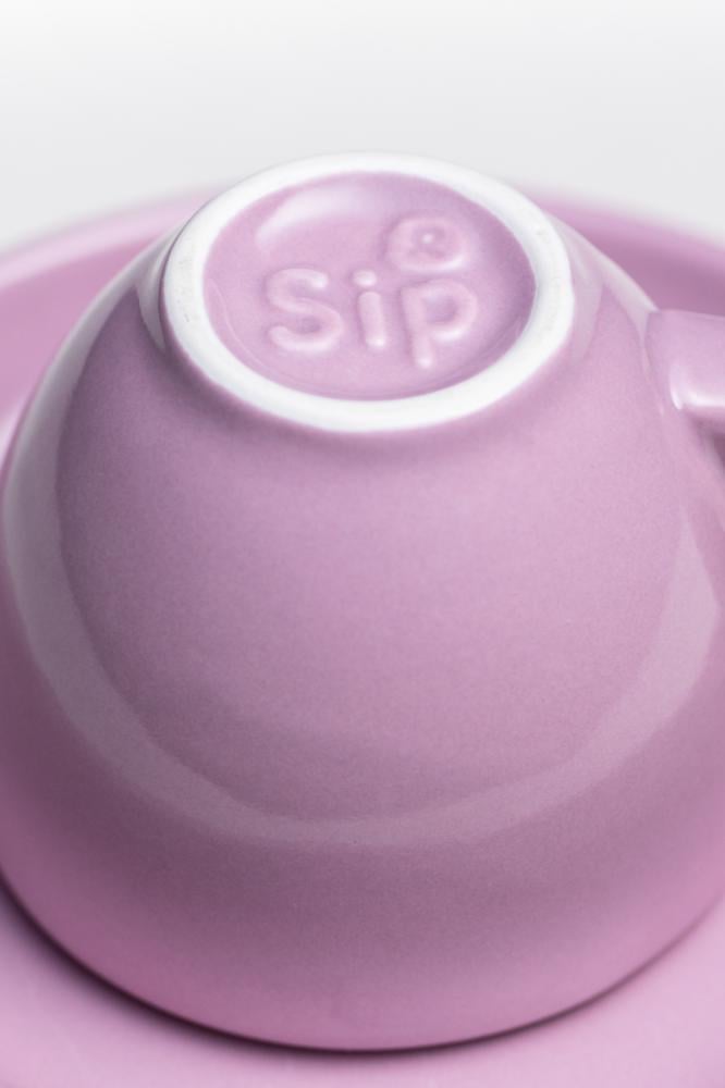 كوب اسبريسو sip وردي 60ml