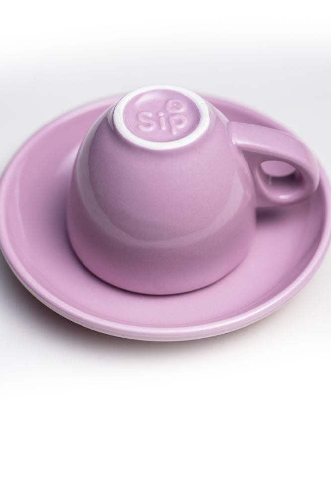 كوب اسبريسو sip وردي 60ml