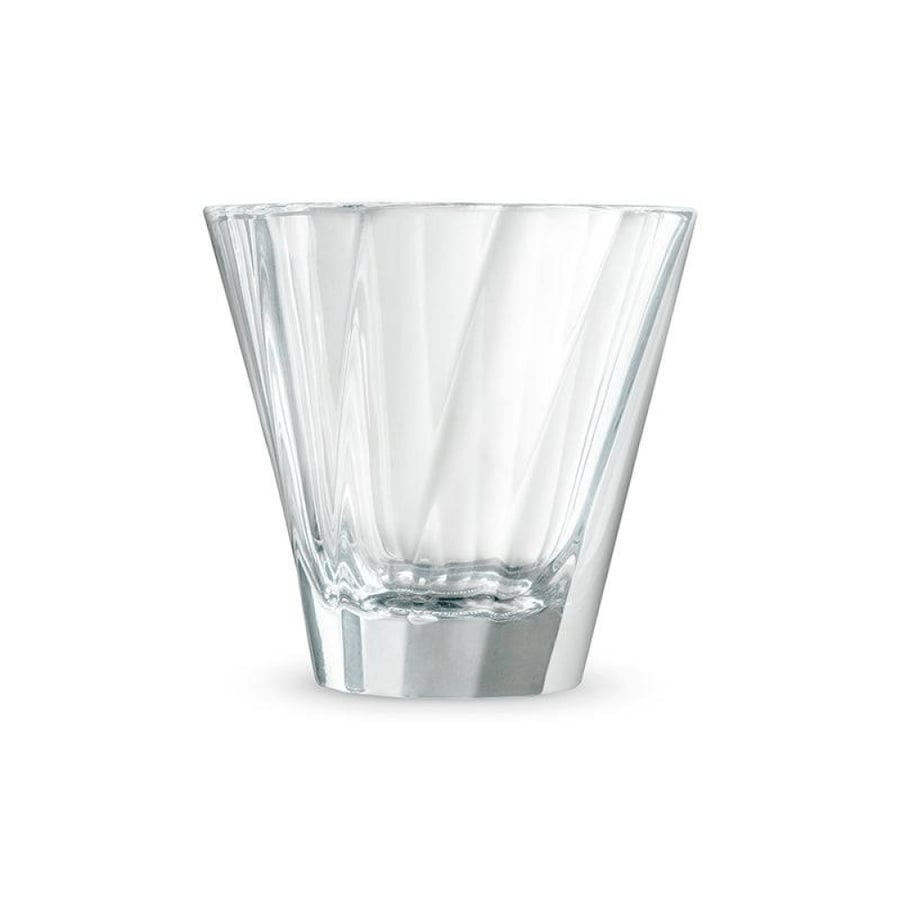 كوب كابتشينو twisted زجاجي شفاف لوفرامكس 180ML