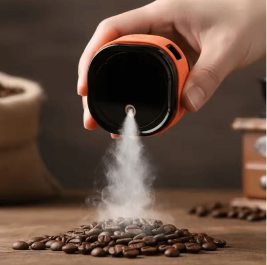 بخاخ الكتروني لترطيب البن