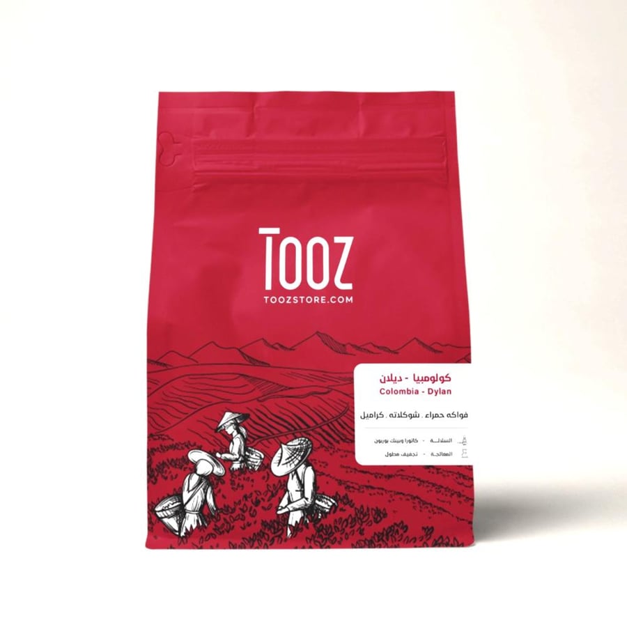 قهوة كولومبيا ديلان 250g تووز