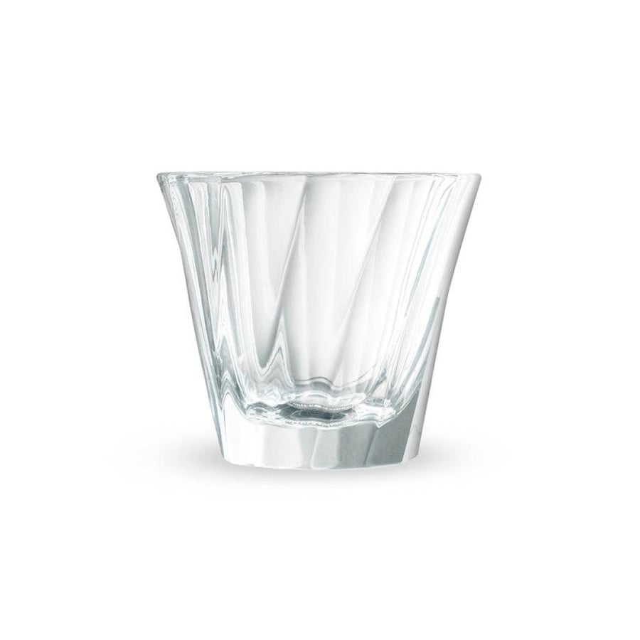 كوب كورتادو twisted زجاجي شفاف لوفرامكس 120ML