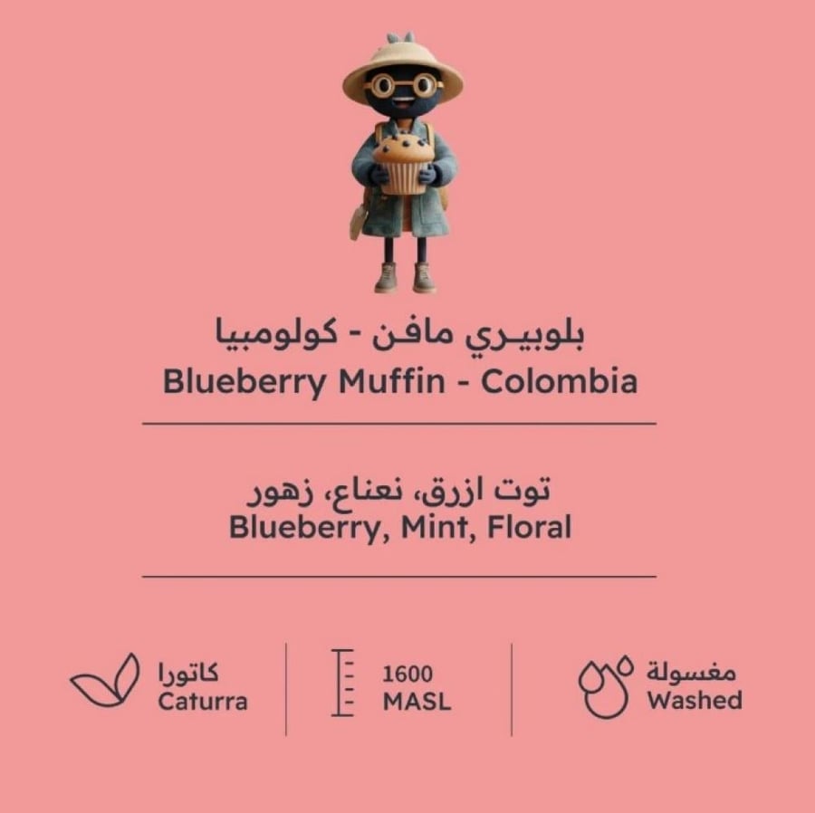 قهوة كولومبيا بلوبيري مافن 227g