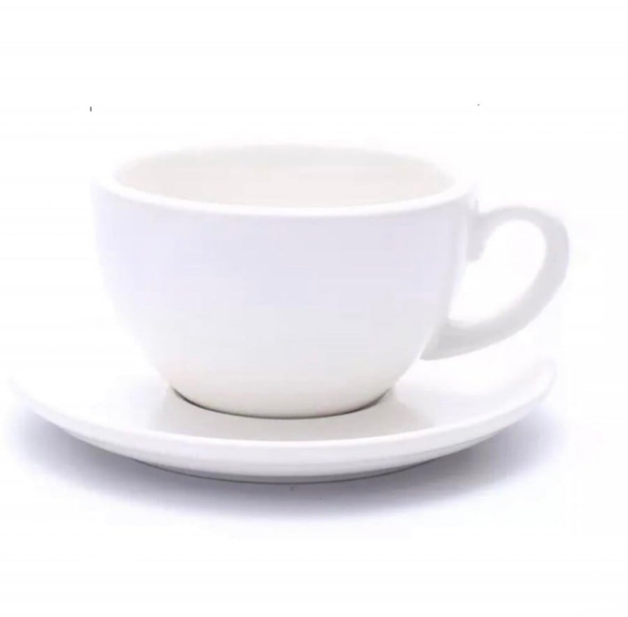 كوب اسبريسو 90ml ابيض