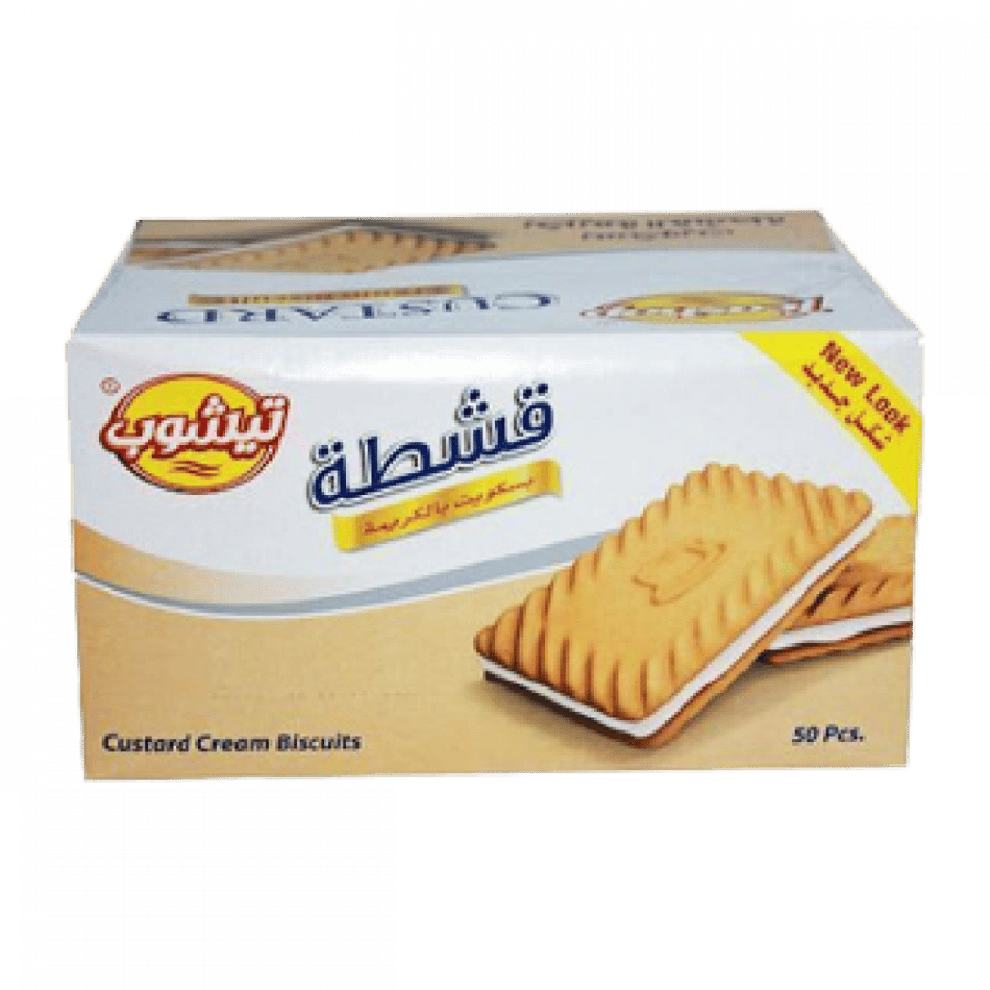 قشطة تيشوب كبير 50 حبه