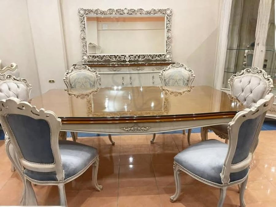 طاولة طعام 9قطع