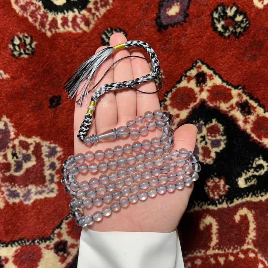 مسباح شبيه الكاست رمادي ، بكركوشة