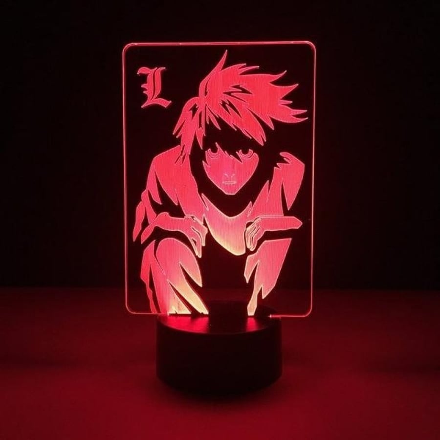 مجسم مضيء 7 الوان انمي دث نوت شخصية L