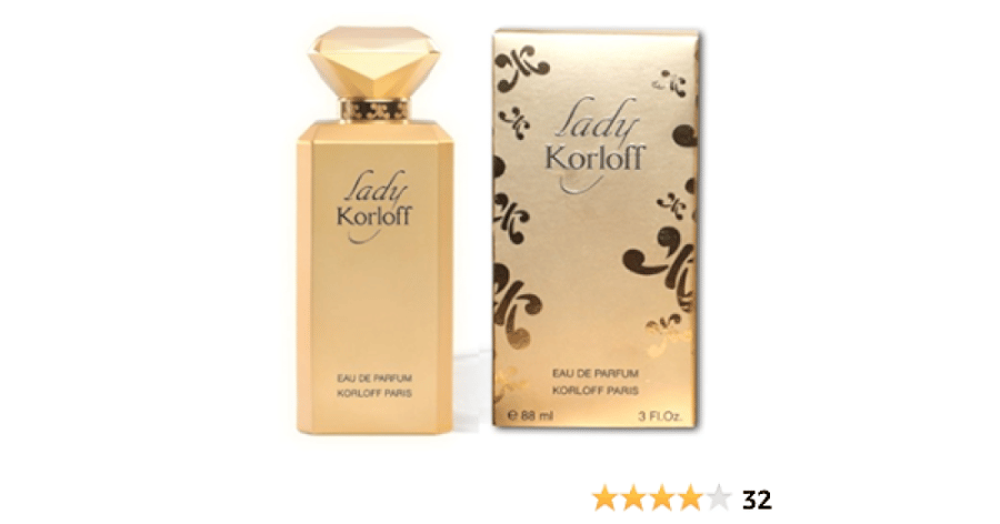 Korlove Lady Gold Women's Perfume Eau de Parfum 88ml