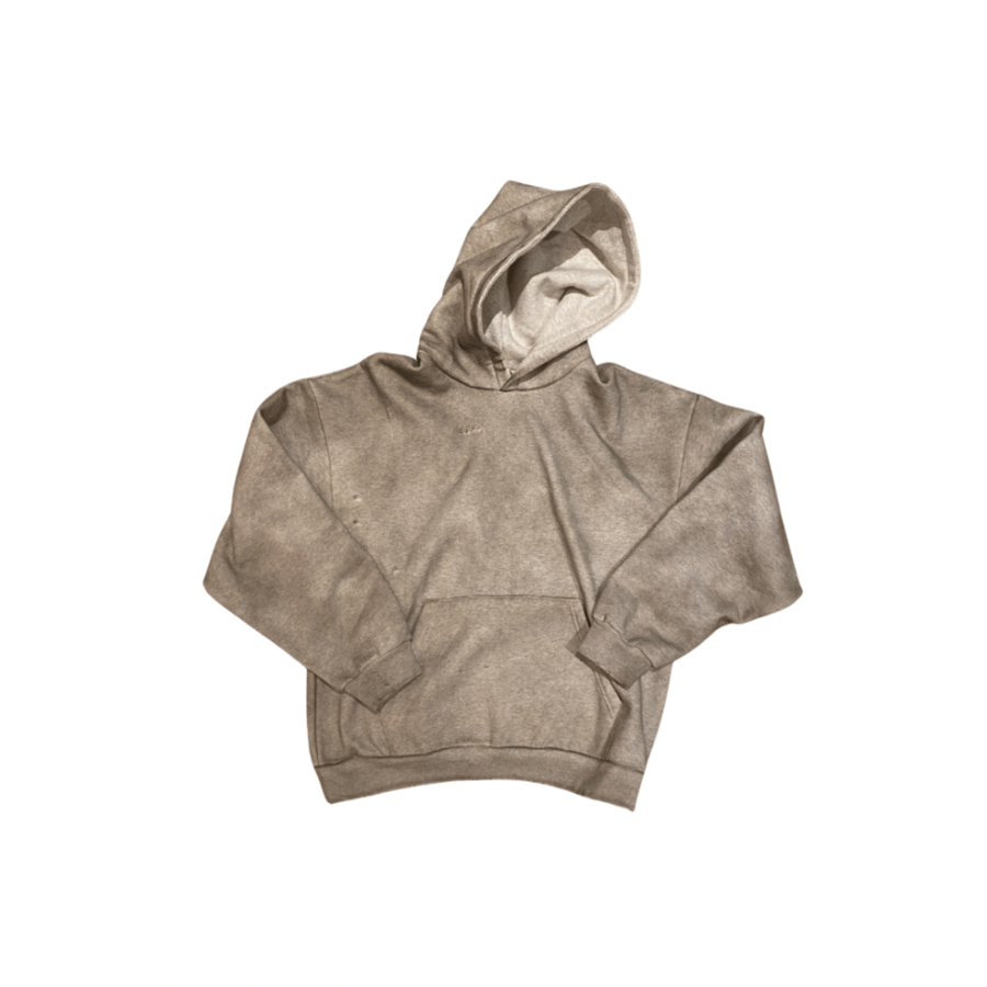 dirty beige look hoodie