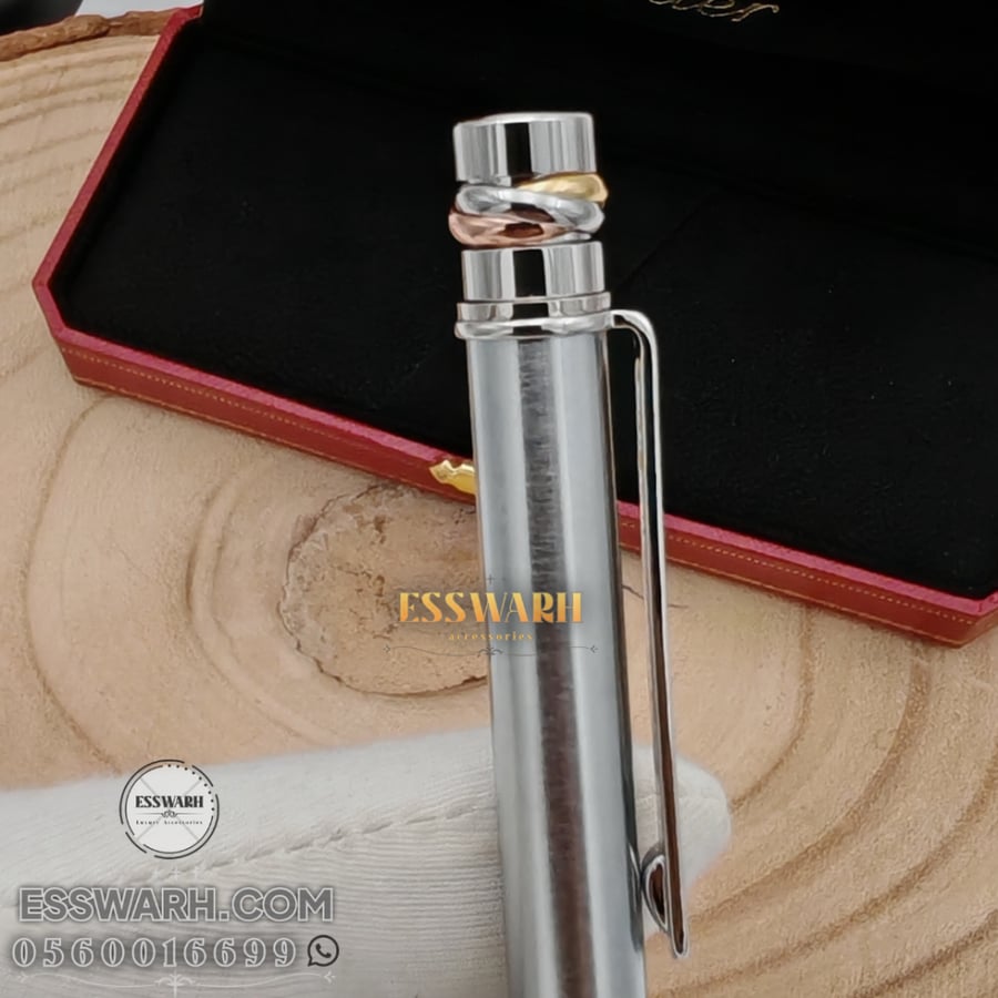 Cartier Santos de Cartier pen (slim and small size) Model No. CRM001 Abu Aqal
