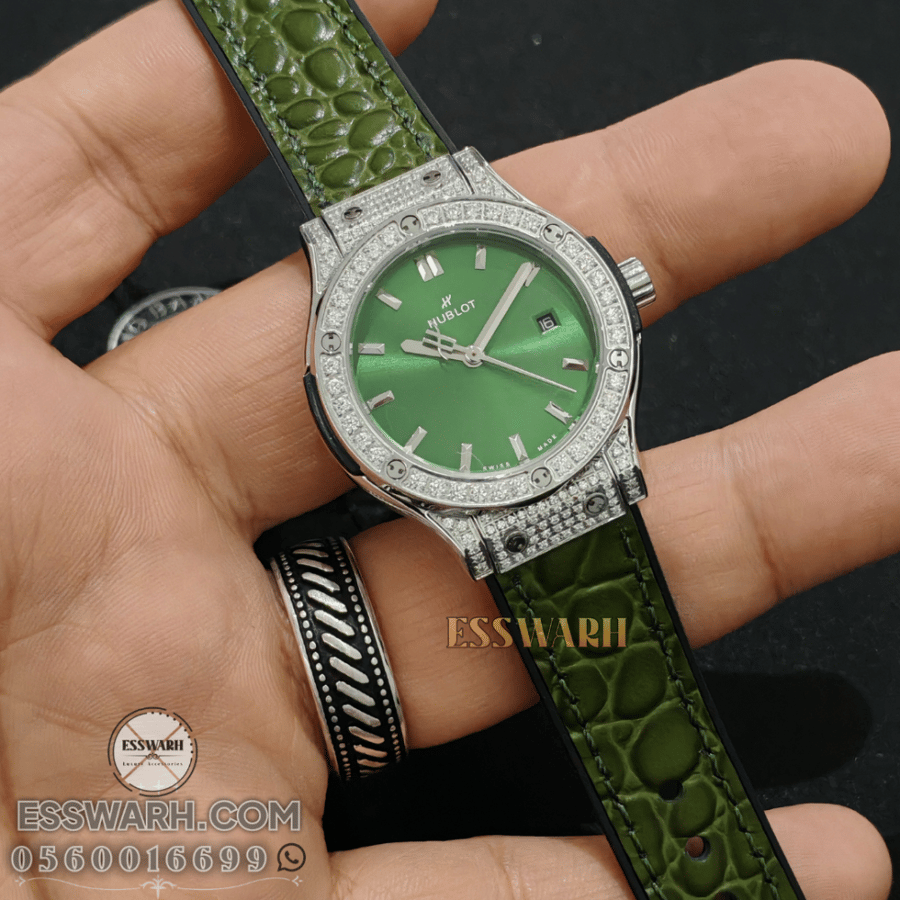 Hublot Classic Fusion Watch - Women's Model, 33mm, Full Crystals