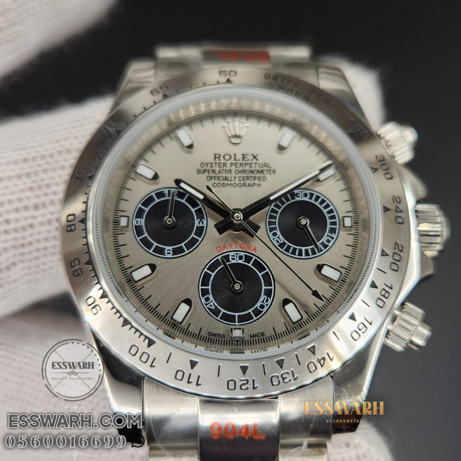 ساعة رولكس دايتونا Cosmograph Daytona مقاس 41 - بطاريات