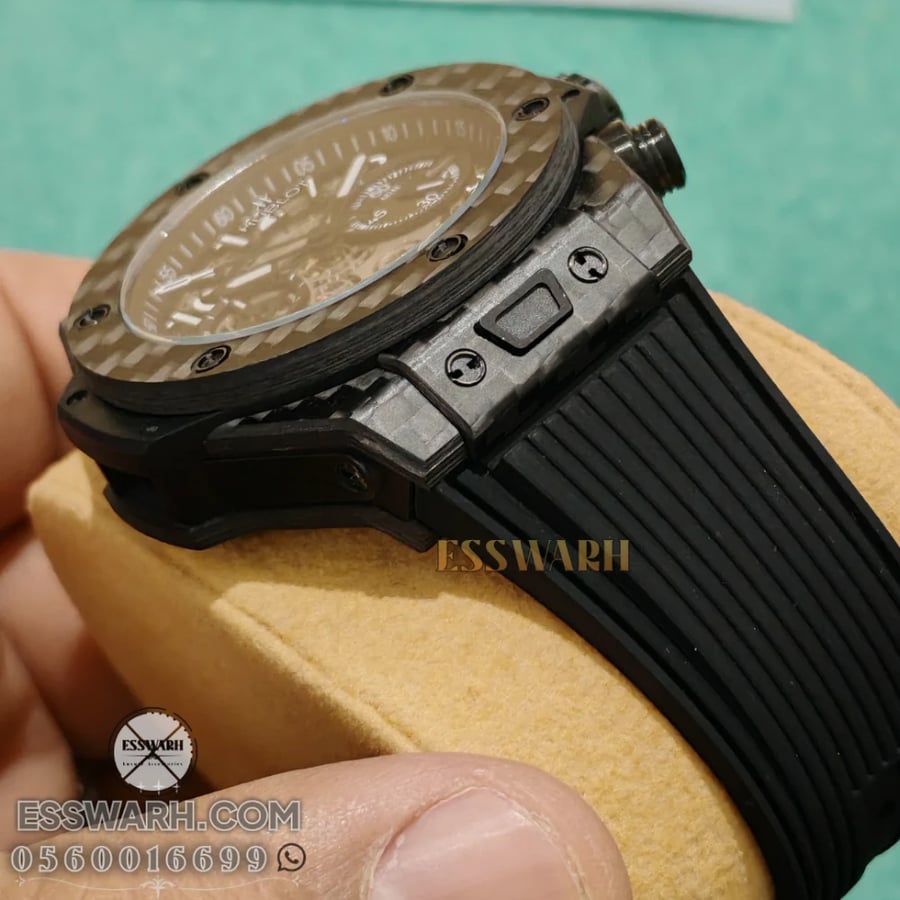 Hublot Big Bang Unico Carbon Watch - Size 42 Super Quality Men's Model