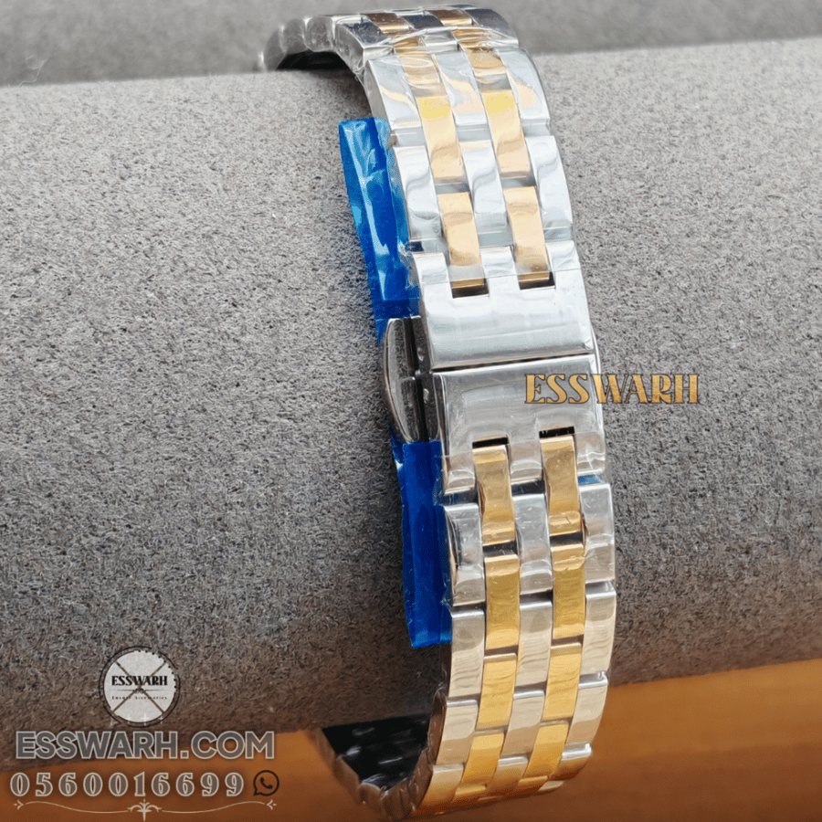 Lafonton Women's Watch Design Cartier Panther Size 23 Small Two-Tone