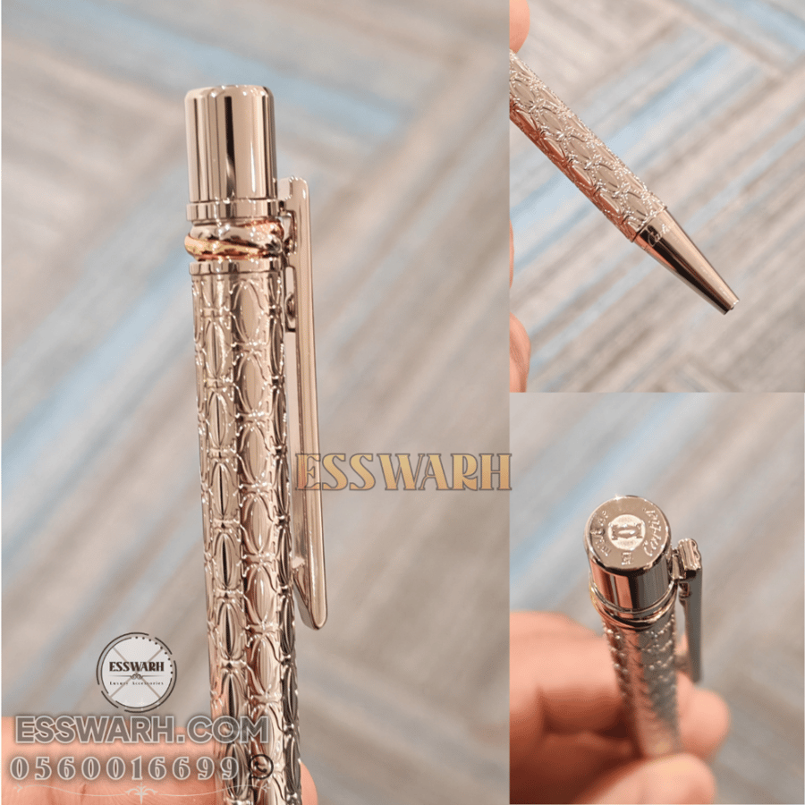 قلم كارتير مست دو كارتييه ترينيتي Must de Cartier Trinity (اصدار نادر جداً) موديل رقم CRM0249