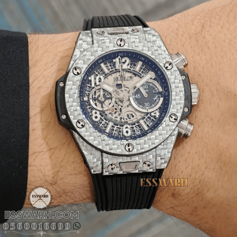 Hublot Big Bang Unico Carbon Limited Edition Watch Size 42 Super Quality Men's Model