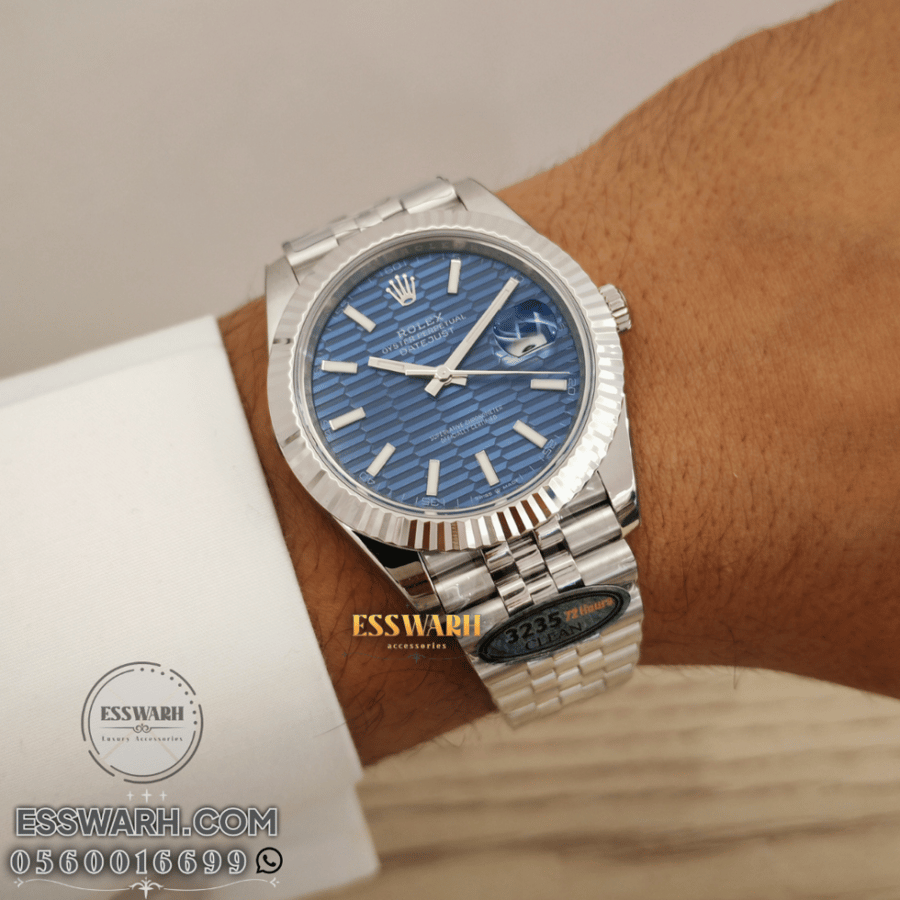 Rolex Datejust Master Quality Swiss Movement 41mm Blue Dial