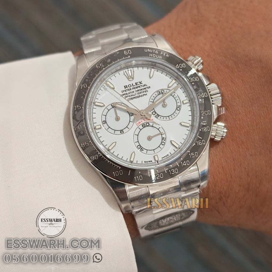 ساعة رولكس دايتونا Cosmograph Daytona - ماستر كوالتي مكينة سويسرية  مقاس 40 - اصدار 2026