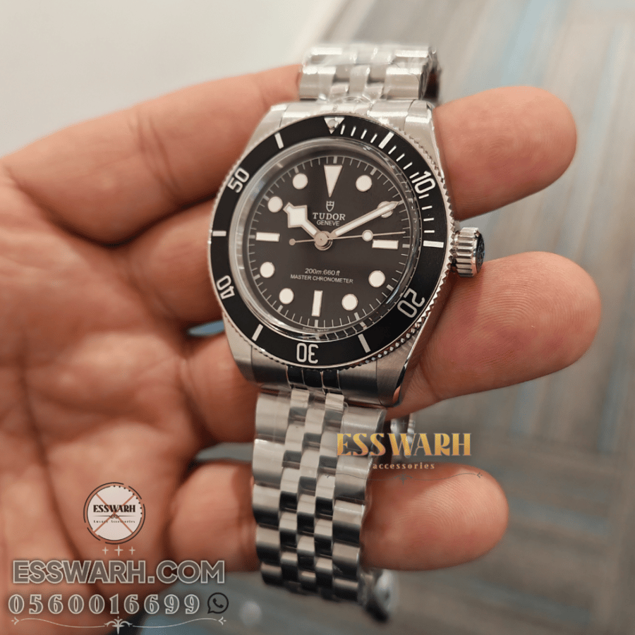 ساعة تيودور بلاك باي Tudor Black Bay  - ماستر كوالتي مكينة سويسرية  مقاس 39