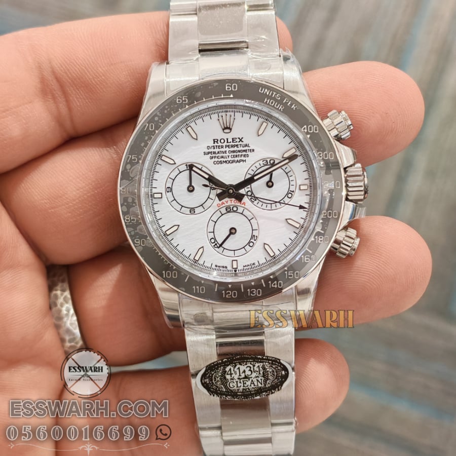 ساعة رولكس دايتونا Cosmograph Daytona - ماستر كوالتي مكينة سويسرية  مقاس 40 - اصدار 2026